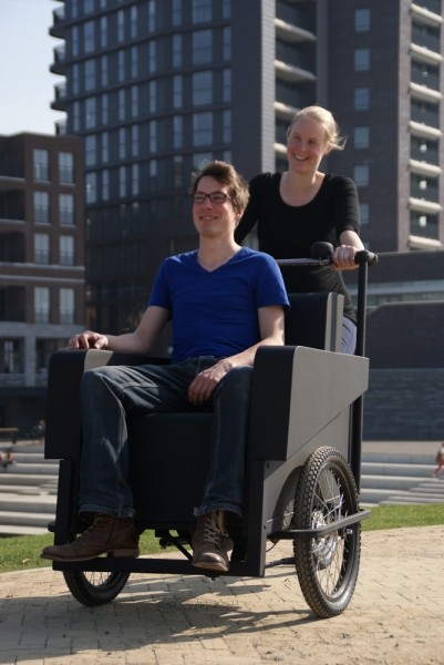 Zwart Reiziger, een fiets van BRINKHAUS